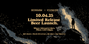 Come try our tasty new collab with Starward! - Beerfarm