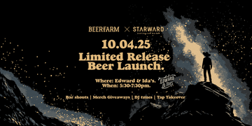 Come try our tasty new collab with Starward! - Beerfarm