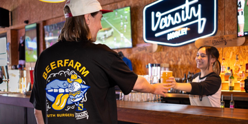 Beerfarm x Varsity Perth: Royal Haze on tap all May long!