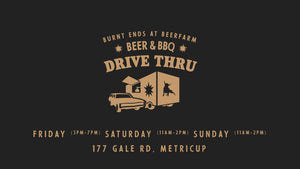 A Drive-Thru experience for your favourite beer and BBQ...is here! - Beerfarm