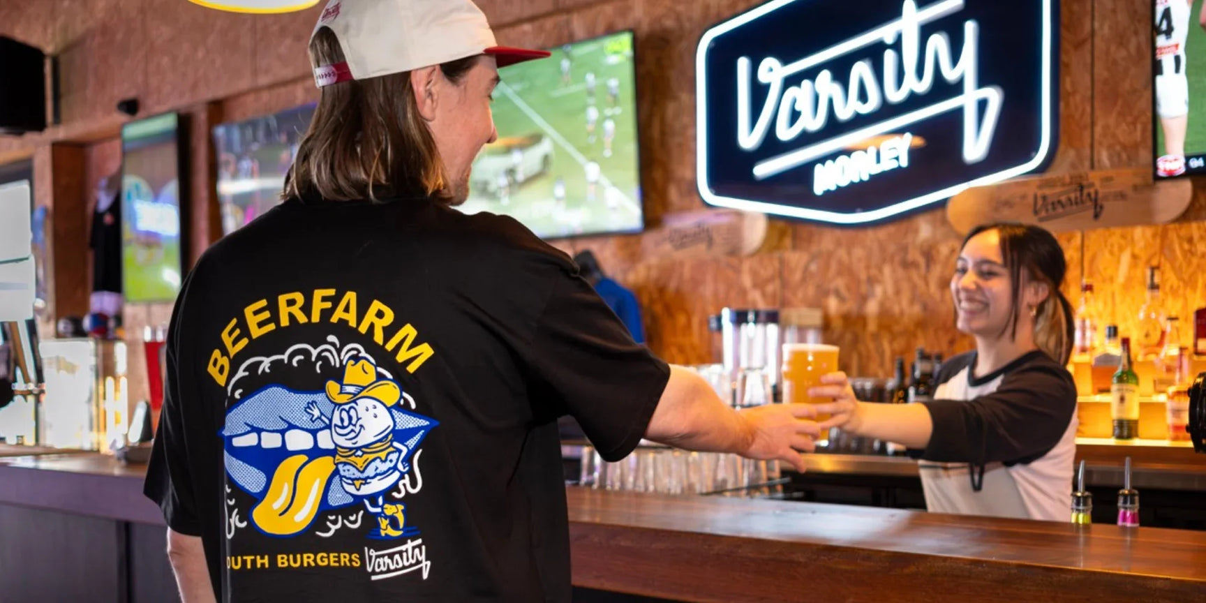 Beerfarm x Varsity Perth: Royal Haze on tap all May long!
