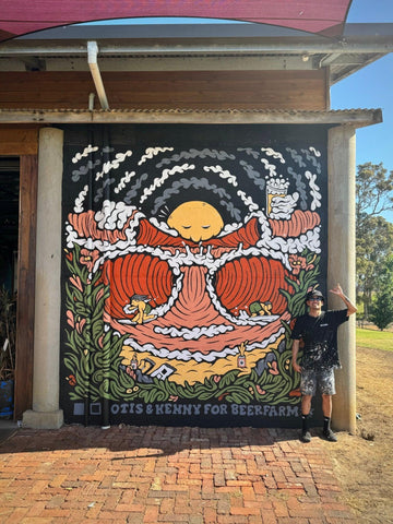 Behind the Mural: Kentaro Yoshida’s Unique Style - Beerfarm