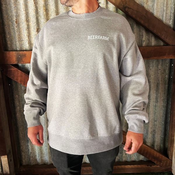 Beerfarm Metricup Sweat Grey Marle