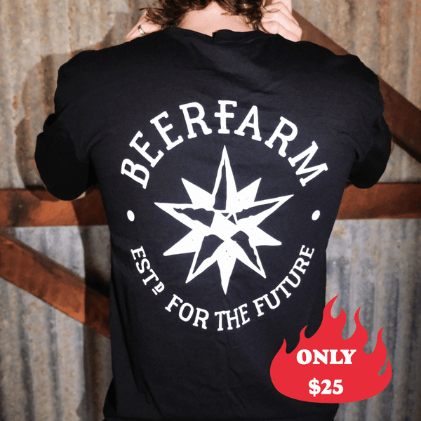 Beerfarm Black Star Branded T-Shirt - Unisex - Beerfarm