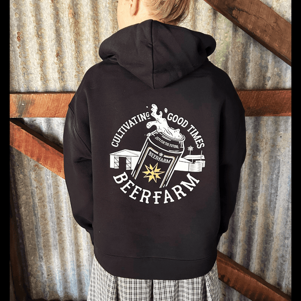 Beerfarm Cultivating Good Times Women's Relaxed Hoodie - Beerfarm