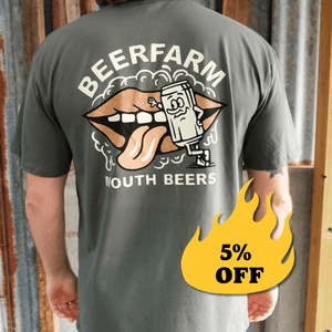 Beerfarm Green Mouth Beers Tee - Beerfarm