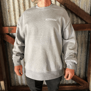 Beerfarm Metricup Sweat Grey Marle - Beerfarm