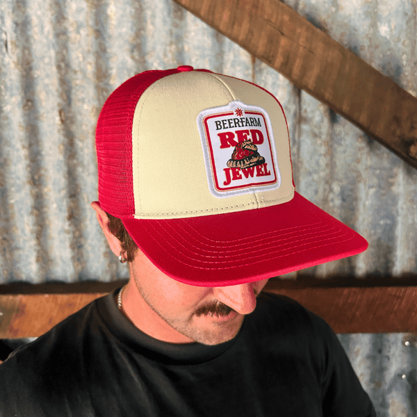 Beerfarm Red Jewel Trucker Cap - Beerfarm