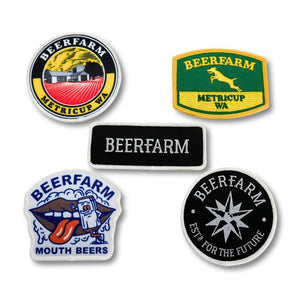 Iron On Beerfarm Patches - Beerfarm